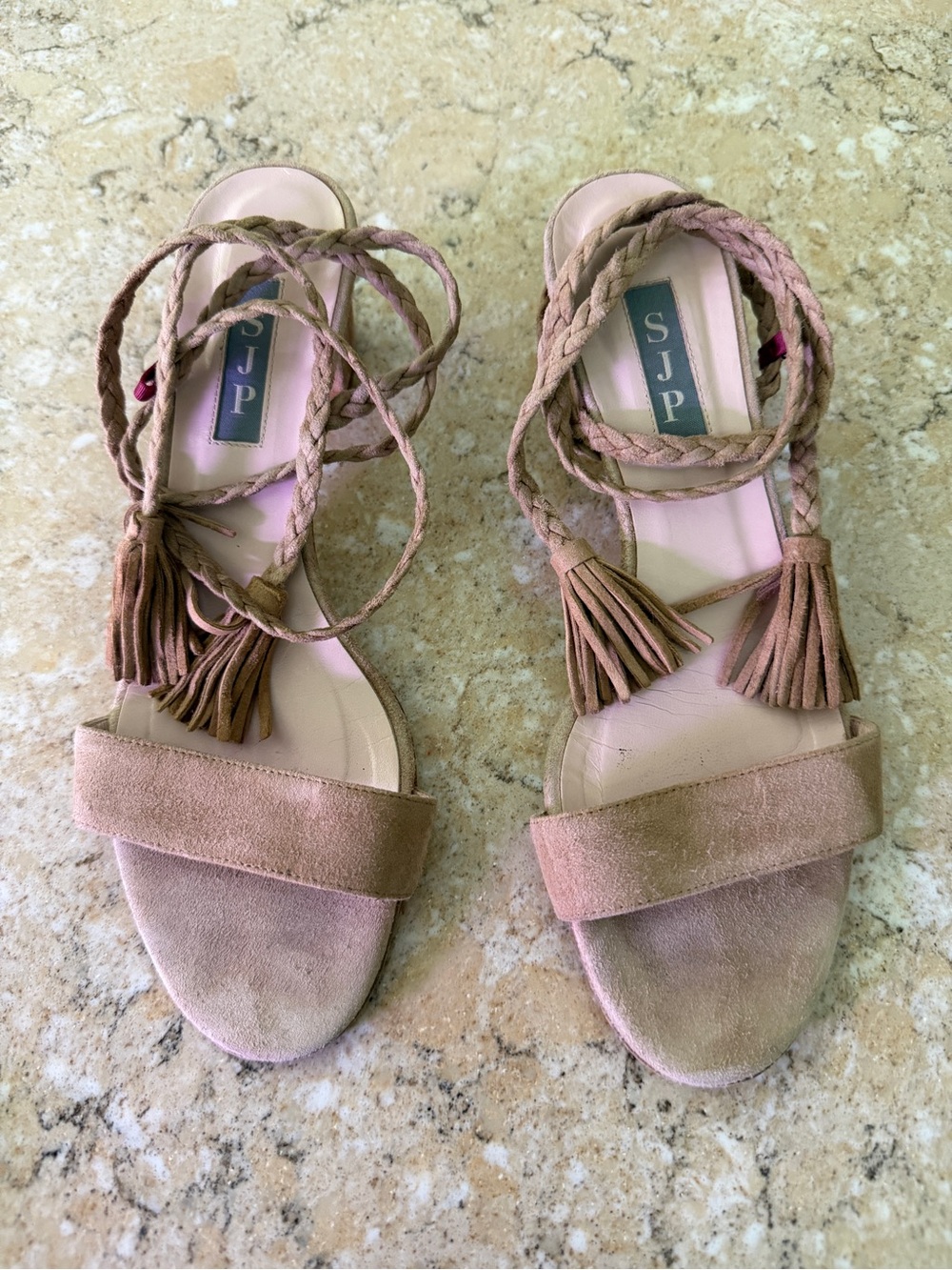 SJP Sarah Jessica
Parker Elope Suede Sandals